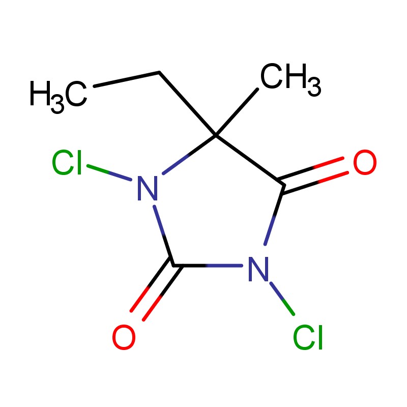 1،3-dichloro-5-etyl-5-methylhydantoin